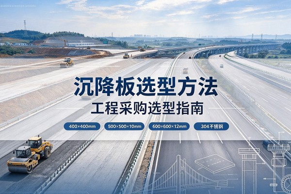宁洱沉降板选择方法