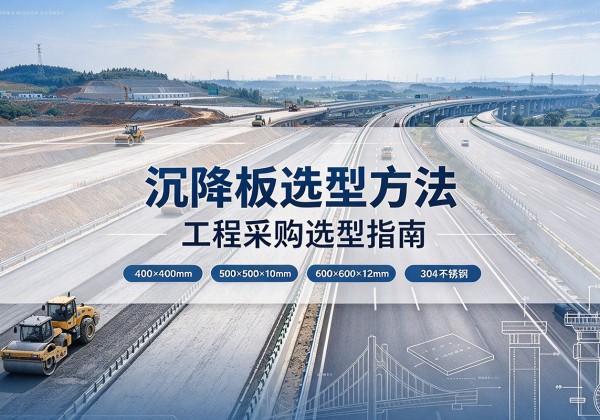 宁洱沉降板选择方法