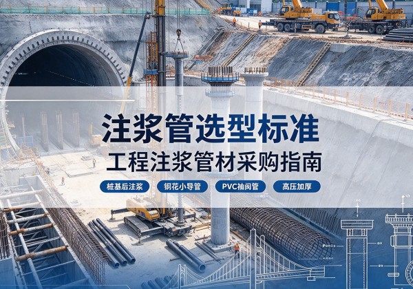 宁洱注浆管选型标准